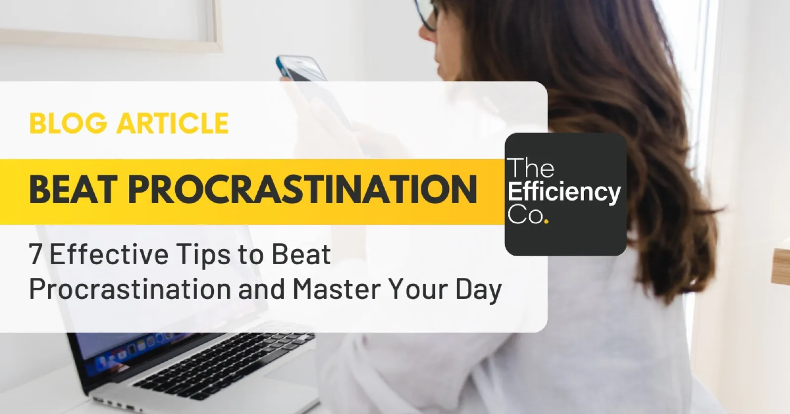 Cover image for the post on beating procrastination