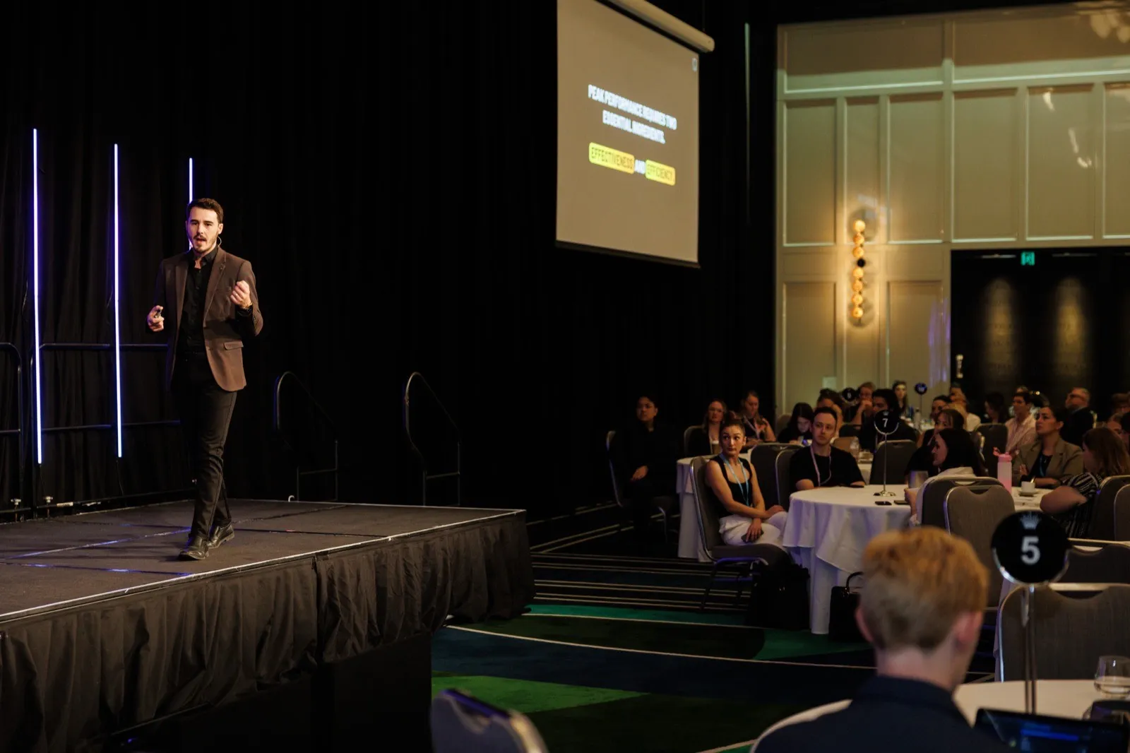 Joe Shannon addressing the room at the REIWA Connect conference