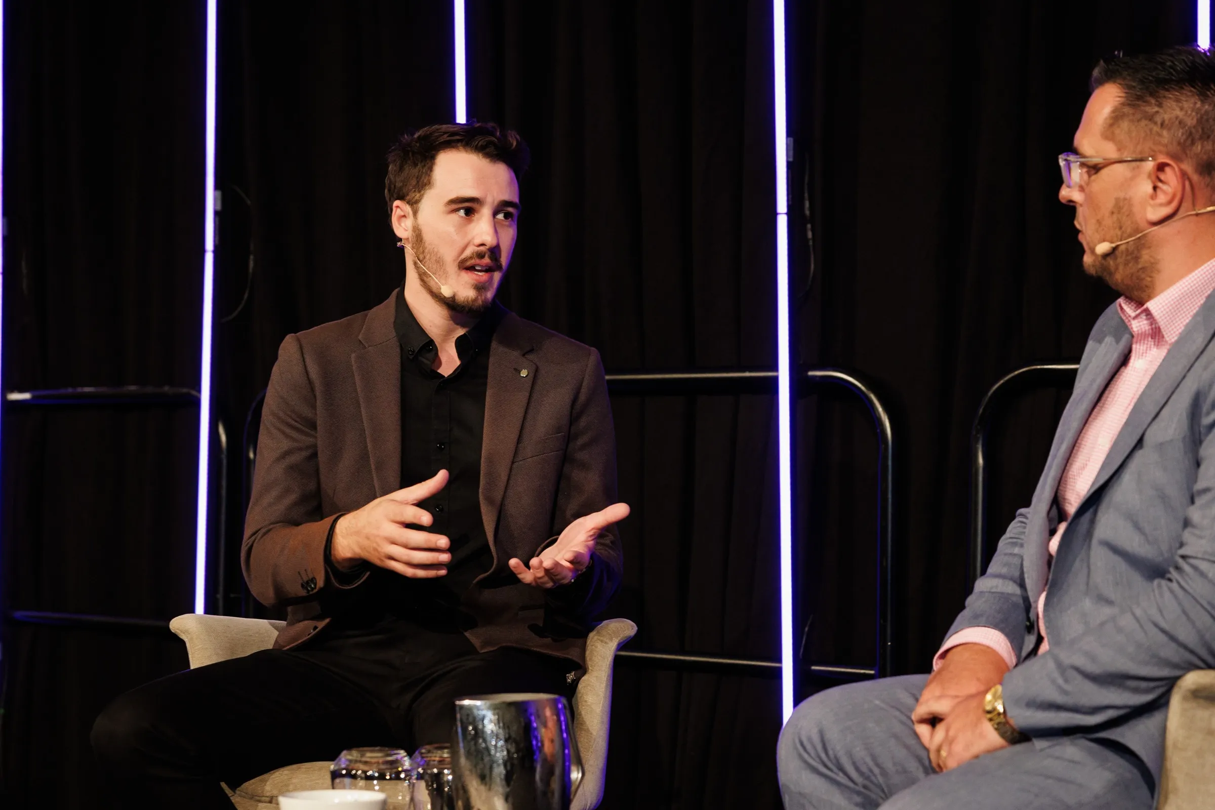 Joe Shannon taking questions in a Q&A session at the REIWA Connect conference