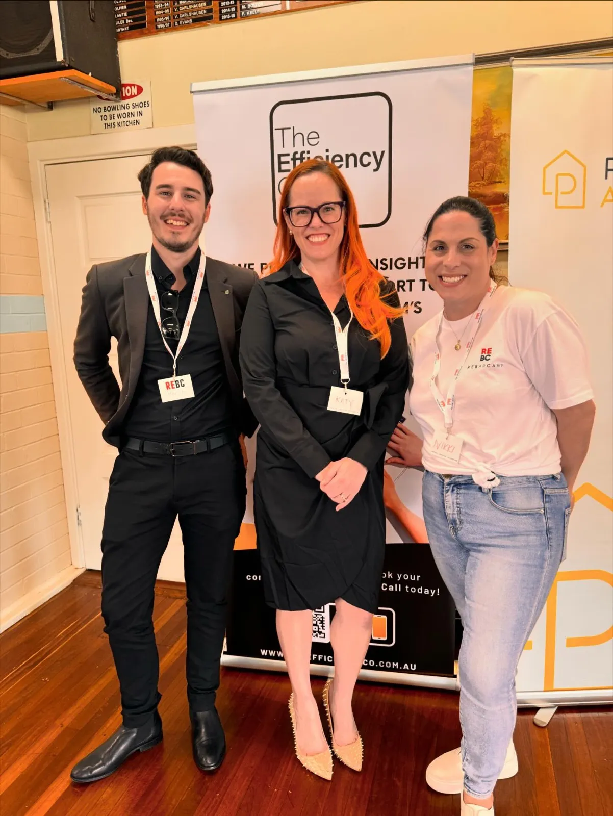 The Efficiency Co Team at REBarCamp Perth 2024